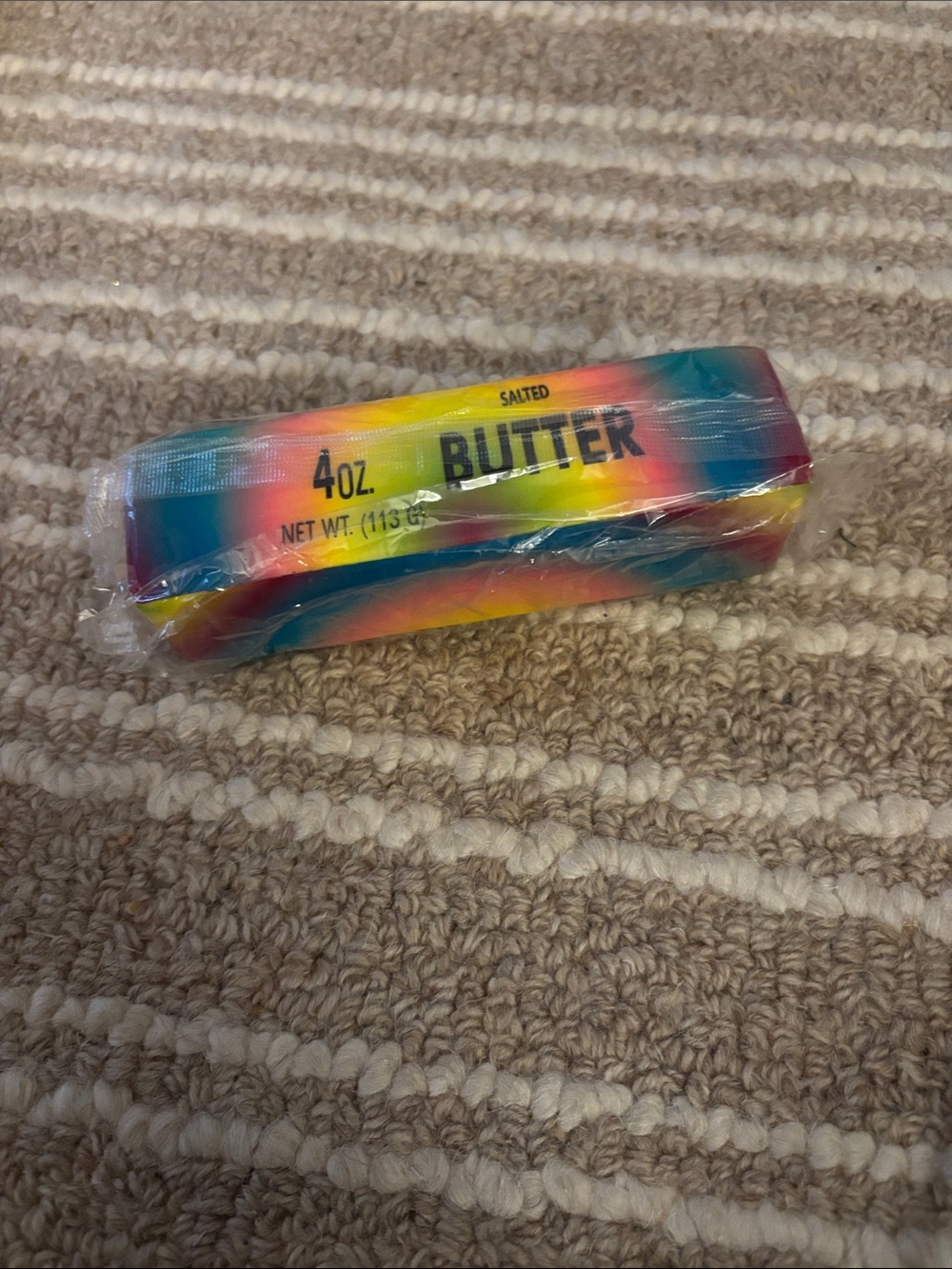 Salted Butter Stick - Rainbow Packaging slow rising!!!